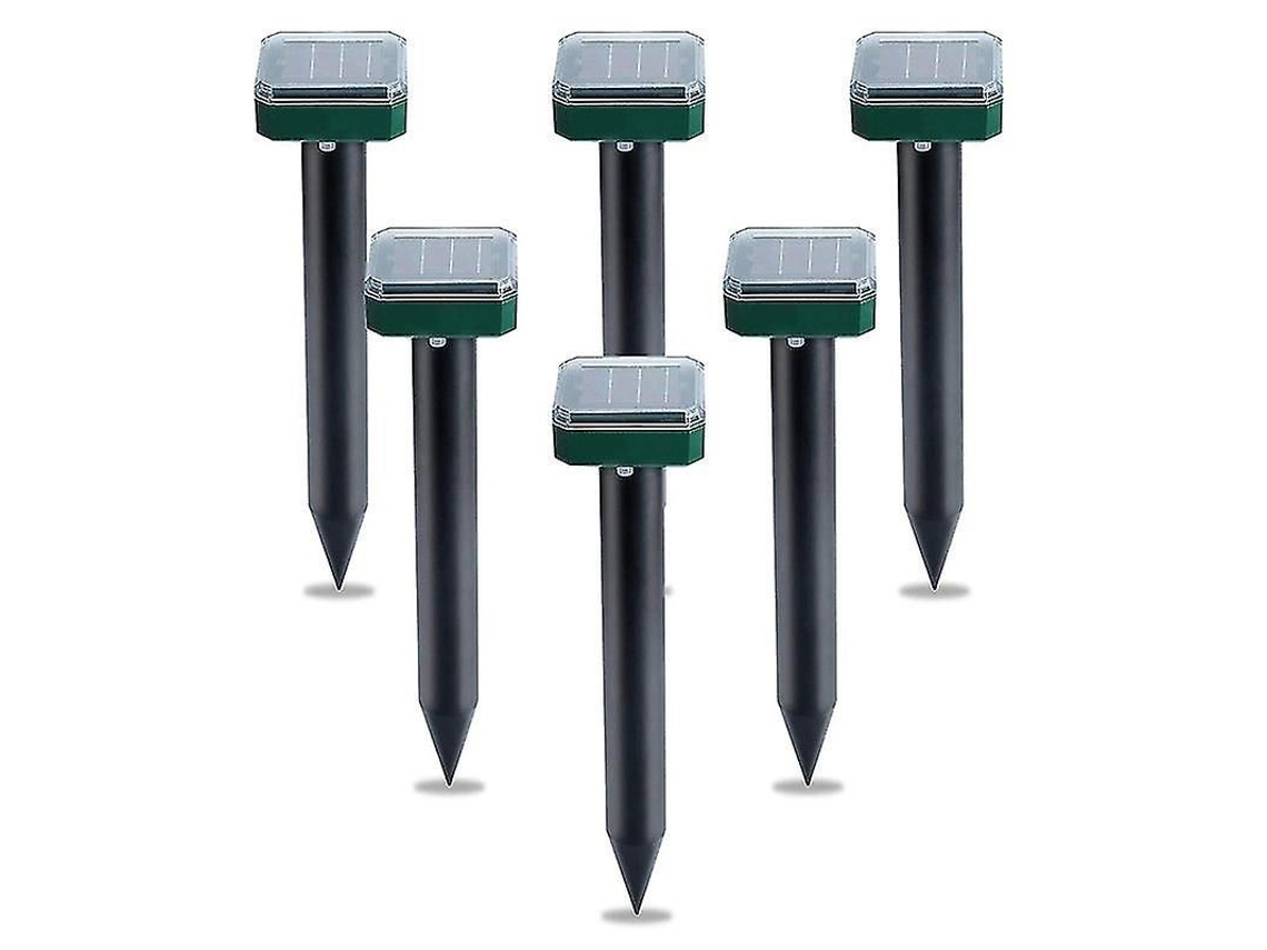 Pack 6 Repelente Solar Serpentes. Ultrassons para Exteriores.