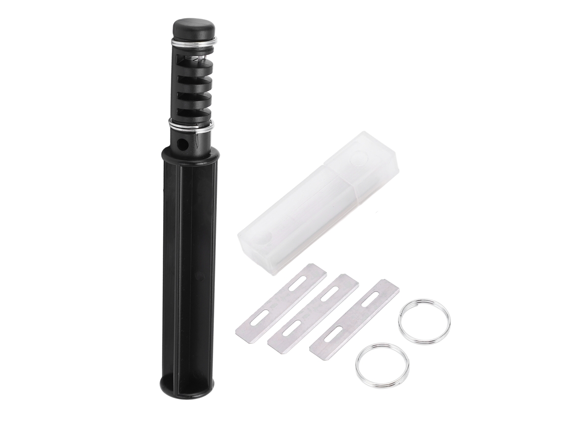 Cortador De Couro Para Cordões E Rendas Com 3 Lâminas - Ferramenta Diy Para Trabalho De Couro
