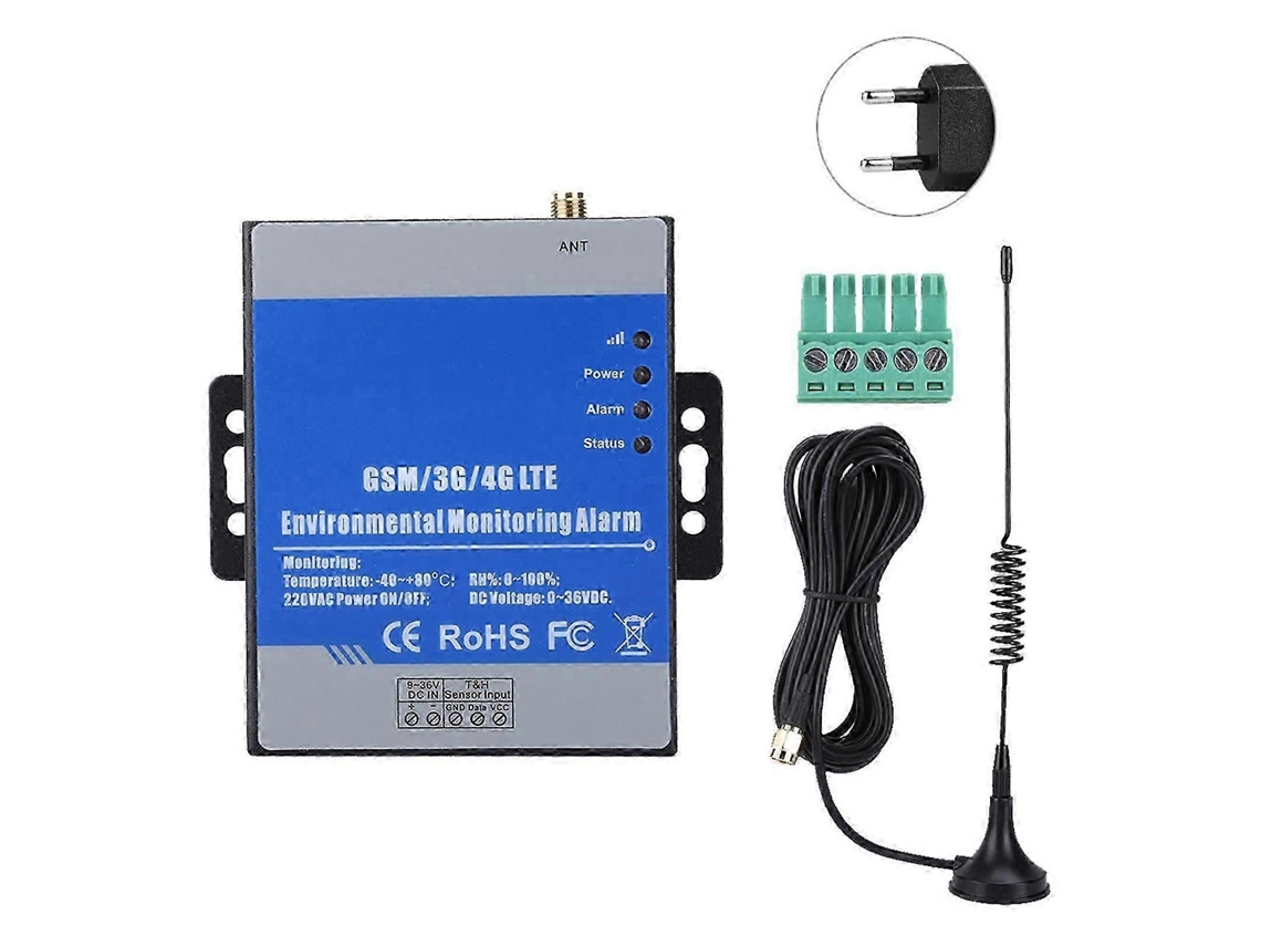 Alarme Inteligente De Temperatura E Umidade Gsm - Controle Remoto, Sem Taxas, Alertas Em Tempo Real