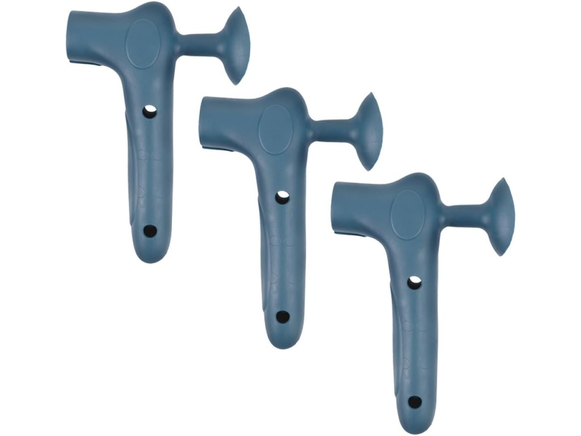 Protetores De Silicone Para Maçanetas Portas, Anticolisão, Conjunto De 3 Peças Com Copo Para Cozinha