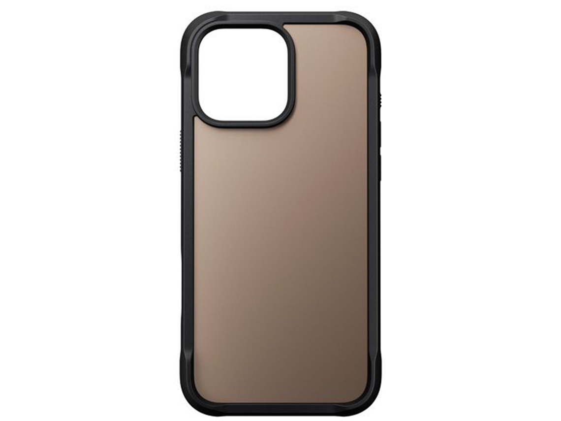 Capa Magsafe para iPhone 16 Pro Max NOMAD Resistente Anti-Riscos Bege
