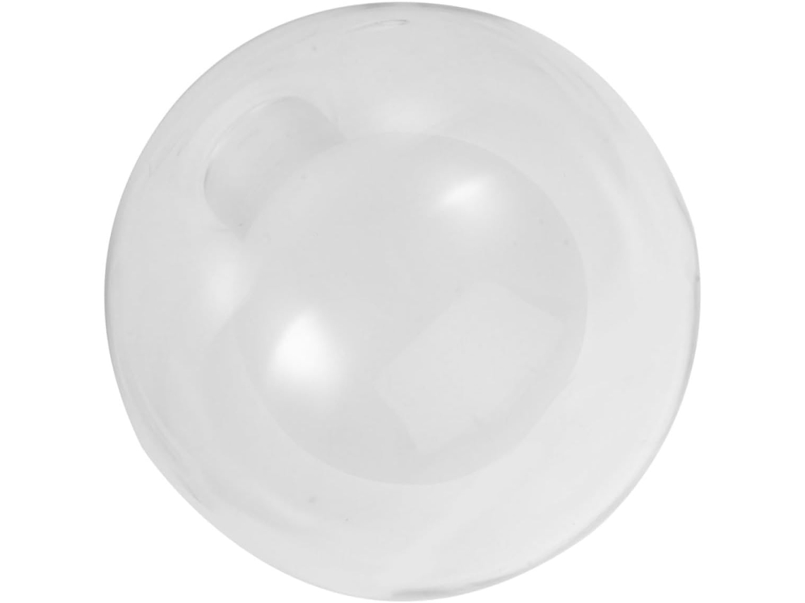 Lustre Esférico de Vidro Transparente com Cúpula Moderna de Dupla Camada para Iluminação Elegante e SFUSHOS