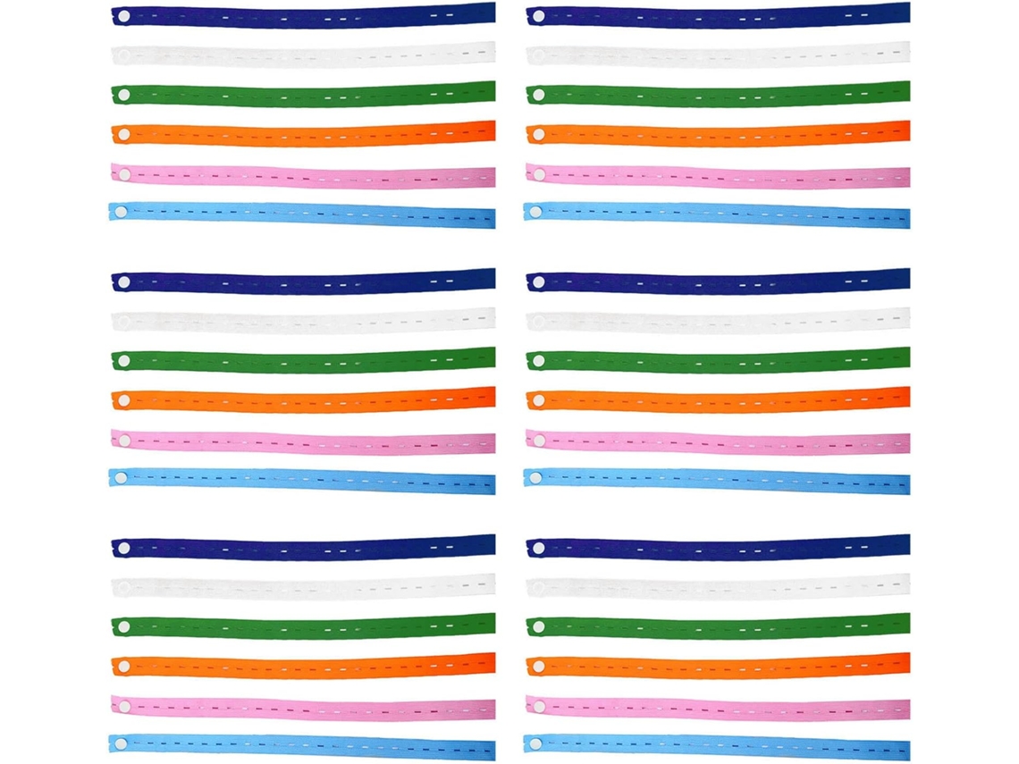 30 Elásticos Organizadores Para Roupa De Cama, Ideal Para Lençóis, Edredons E Toalhas Fechos Multiuso Coloridos