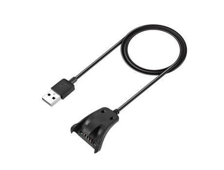Magideal Black Wireless Charging Dock para Tomtom Runner 3 Watch Suporte de cabo USB
