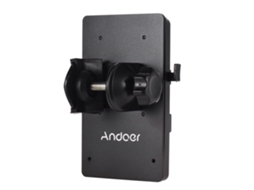 Placa De Batería Andoer V Mount V-lock Adaptador Com Conector D-tap E Abraçadeira Para Câmera Sony Bp