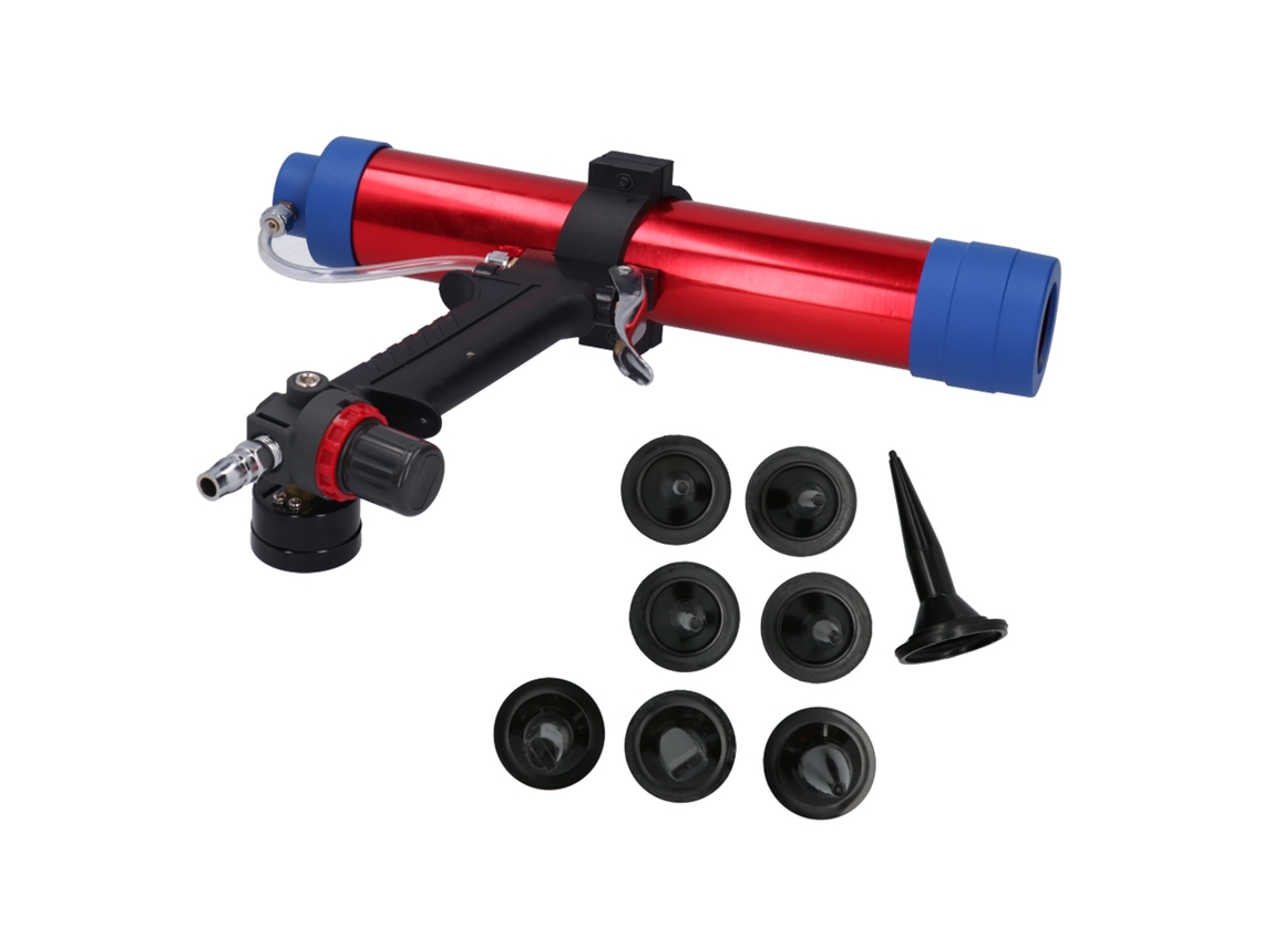 Laxiscreed Pistola De Silicone Pneumática Em Alumínio, 46bar Para Trabalhos Eficientes
