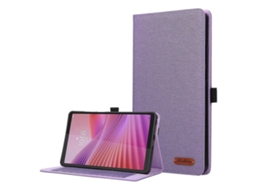 Capa De Couro Texturizada Com Aba Horizontal Para Tablet Lenovo Tab K9 / Tab One