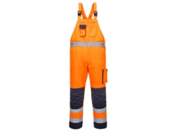 Macacão Dijon Bicolor De Alta Visibilidade - Segurança E Estilo Azul Marinho E Laranja / Xxl