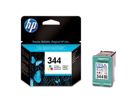 Tinteiro  HP 344 Tricolor (C9363EE) — Nº Páginas aprox: 560 | Cores