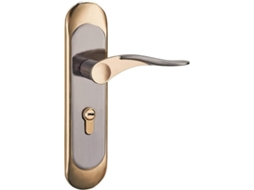 Fechadura De Porta Escovada Estilo Europeu, Fechadura Para Porta De Quarto Interna, Maçaneta, Fechadura Pequena De 50mm