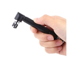 Chave de Entrada Dupla em L de 1/4, Cabo Extensível em L para Parafuso, Mini Parafusadeira de Aço Cr v Anti rotura