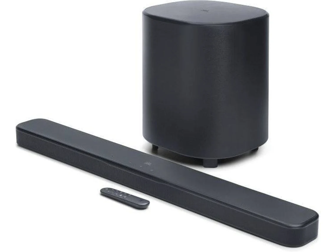Soundbar JBL BAR 500 M2 (5.1 canais - 750 W - Subwoofer sem Fios - Preto)
