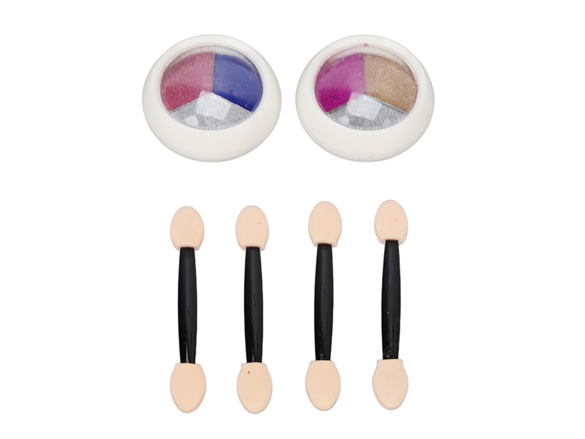 Pó espelhado sólido ultrabrilhante para paleta de sombras DIY, bastões de sombra para olhos.