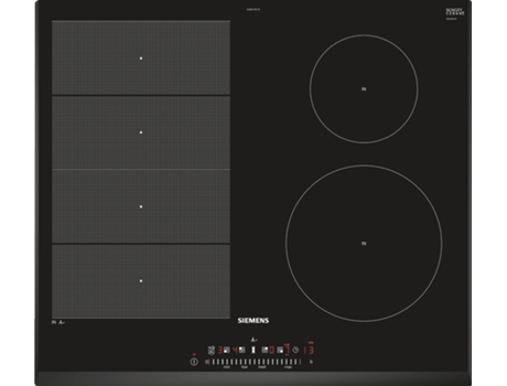 Placa de Indução SIEMENS Flex EX651FEC1E (Elétrica - 59.2 cm - Preto) — Elétrica de Indução | Largura: 59.2 cm