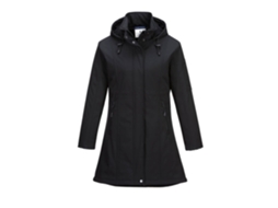 Casaco Carla Softshell Para Mulher – Elegância E Proteção Preto / S