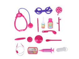 12pcs Kit De Brinquedos Médico Dentista Para Crianças Jogo De Fingir 3 Anos +