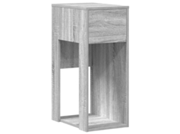 Suporte para Torre de Computador com Gaveta Cinza Sonoma MAISON EXCLUSIVE (30x44x74 cm)