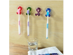 Conjunto AQUAFORGE de 4 Porta escovas com Desenhos Animados