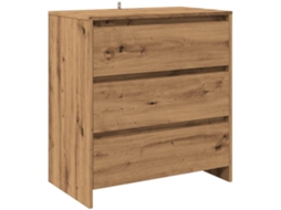 Sideboard, Sideboards Vidaxl Marrom Madeira Processada (n/a)