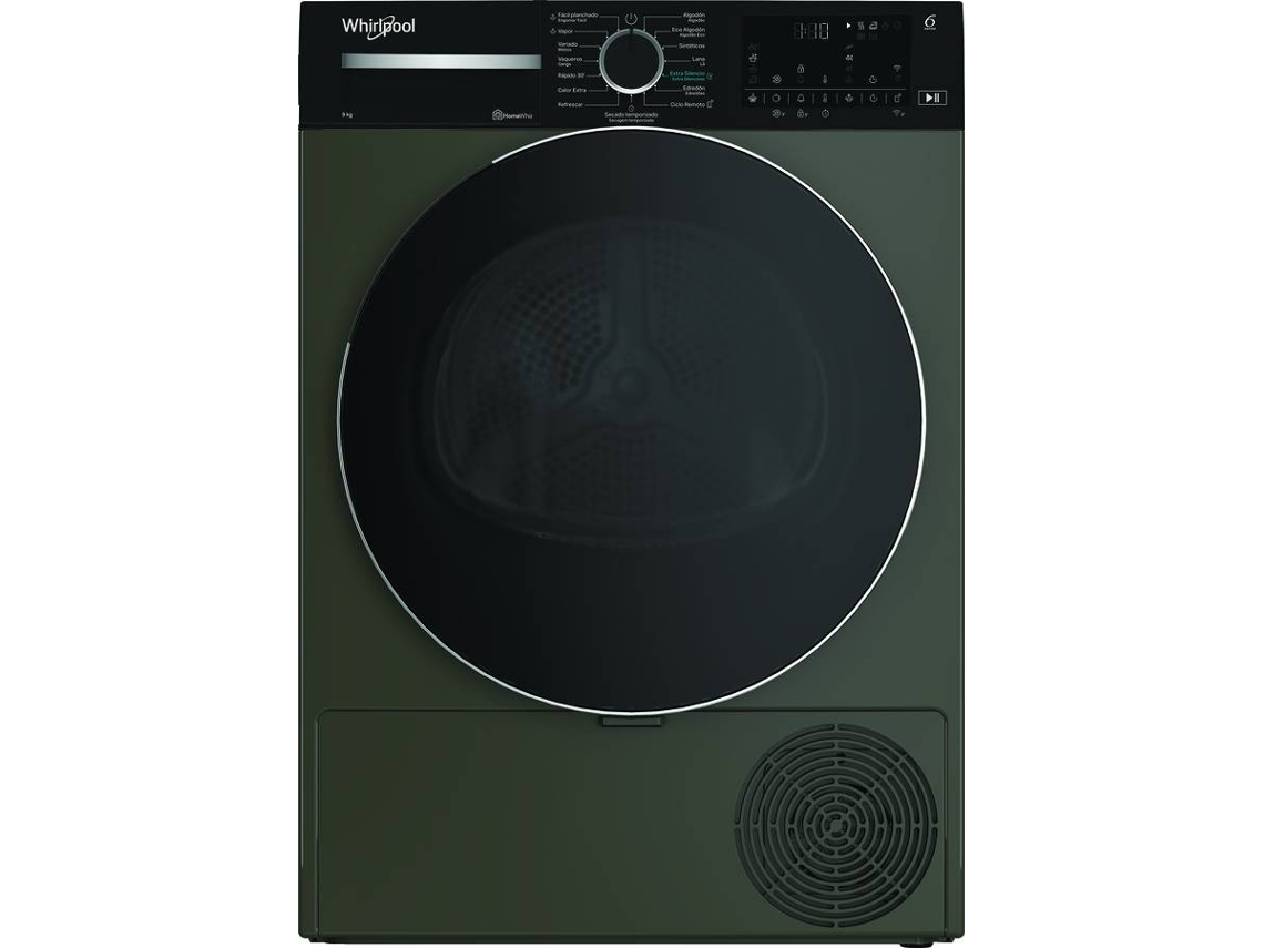 Máquina de Secar Roupa WHIRLPOOL CWD95MGBRSPT (9 kg - Bomba de Calor - Cinzento)