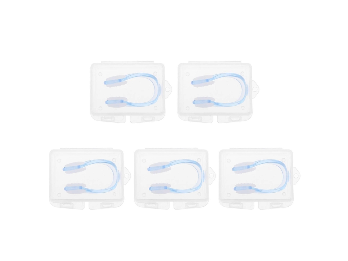 Clipes Nasais Profissionais Water Nose Clips Para Uso Em Natação - 5 Caixas