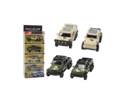 Primerox conjunto de Modelos de Veículos Off road 6 Rodas com Mola Camuflagem Liga de Zinco para Crianças Tipo 2