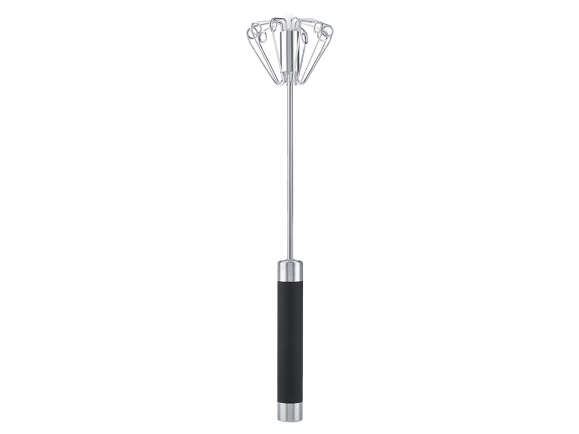 Batedor de Ovos Manual Rotativo Inoxidável Durável LAXISCREED