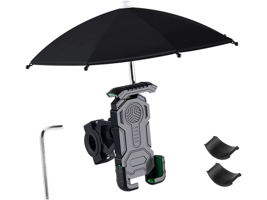 Suporte Impermeável Para Celular De Bicicleta Com Proteção Solar