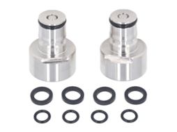 Adaptador De Engate Rápido De Aço Inoxidável Para Barril De Cerveja Tipo A, D, S E G, Com Rosca 5/8fpt.
