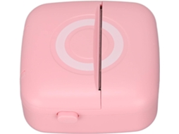 Mini Impressora 200 Dpi Impressão Térmica, Ergonômica, Leve, Portátil, Rosa SFUSHOS