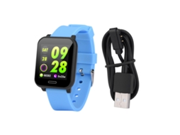 Pulseira inteligente DC09 esportiva e fashion com silicone azul EOOCOO
