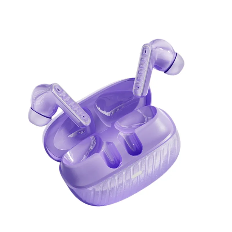 Fones De Ouvido Bluetooth Intra-auriculares Tws Com Cancelamento De Ruído (roxo)