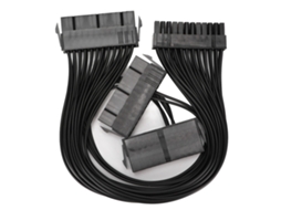 Extensor Power Sync EOOCOO sincronizado compatível com Dual Psu, extensão de 24 pinos