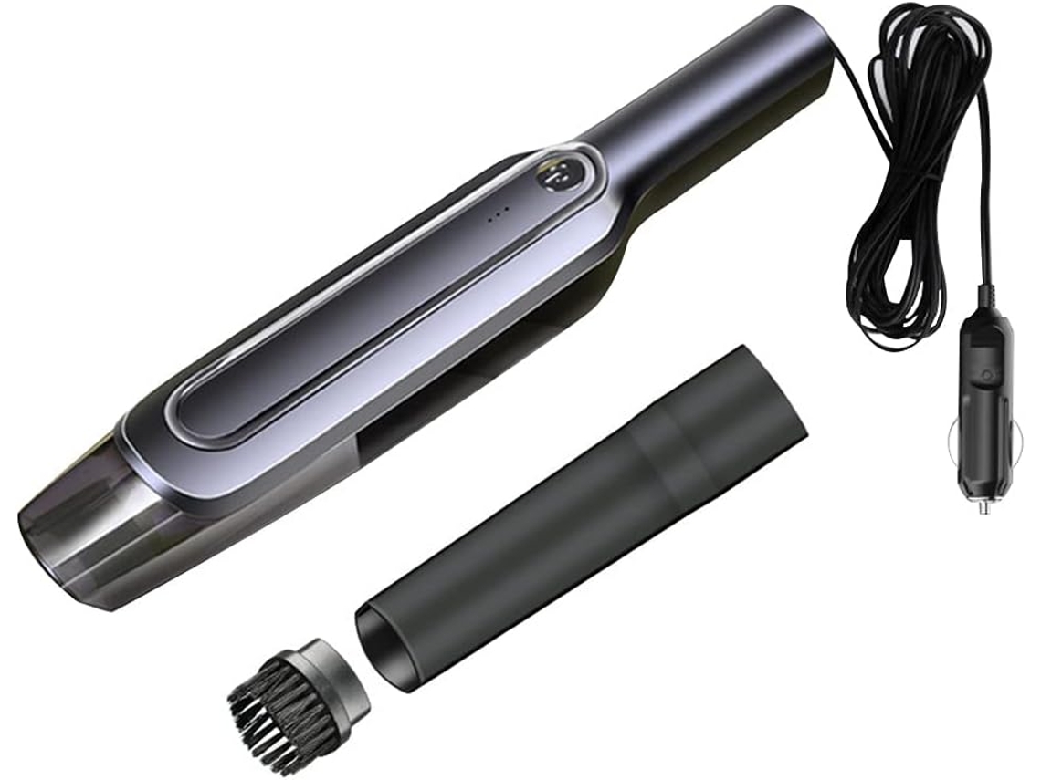 Aspirador De Pó Portátil Alta Potência 15000pa 12v, Sem Fio Ou Com, Para Limpeza De Carros, Líquidos E Sólidos Ideal
