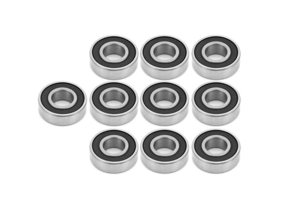 Rolamentos Rígidos de Esferas de 15 Mm Rolamentos de Esferas com Vedação Dupla 6202-Rs Aço Carbono 10 Peças HURRISE