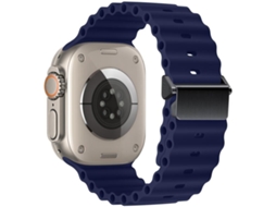 Bracelete Apple Watch Silicone Ocean Fecho Magnético XIAOMOYU
