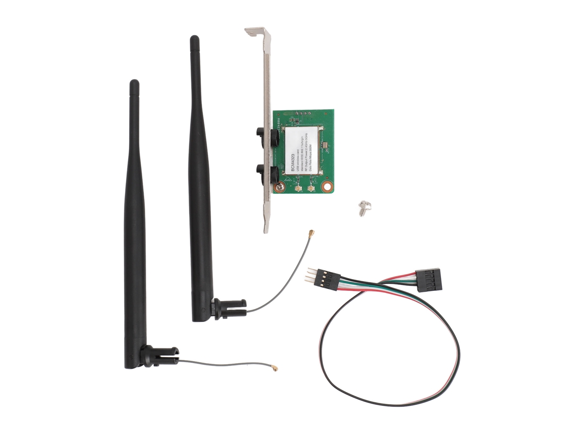 Placa De Wifi De Banda Dupla Bcm4323 300mbps Adaptador De Rede Sem Fio Usb 2.4g 5g Para Pc