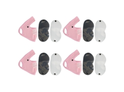 4 Paquetes De Máscaras Faciais Com Protetor Solar E Olhos, Tamanho Completo, Cor Rosa, Para Exteriores