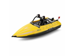 Barco de Corrida Aquático Rc Wltoys Wl917 2.4g 16km/h com Comando À Distância MDUG (vermelho)