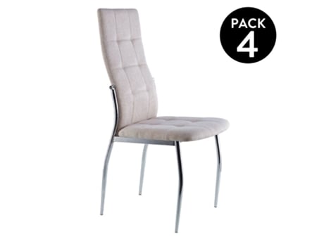 Pack 4 Cadeiras de Comedor Diana ABECEDARIO 44cm