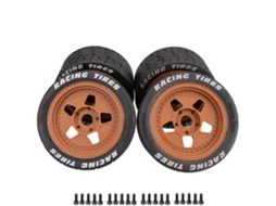 4 Pneus De Roda 100x43mm 17mm Hex Para Carro De Controle Remoto 1/7 Arrma Infraction Felony Zd Racing Ex-07 Ex07 Acessórios De Upgrade