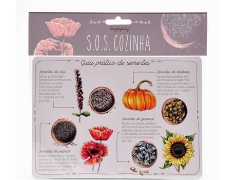 Íman EDICARE SOS Cozinha: Guia Prático de Sementes