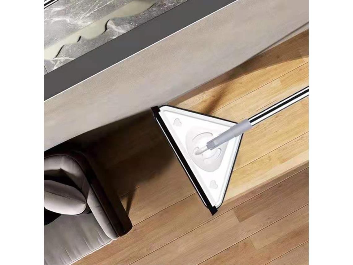 Mop De Limpeza Triangular (multifuncional, Giratório 360°, Extensível 2m) Eoocoo