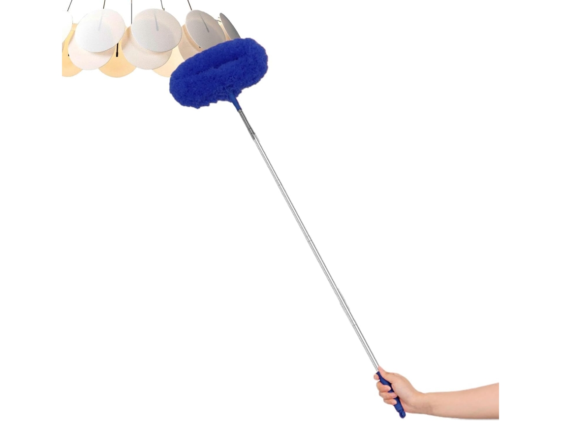 Espanador De Ventilador Teto Com Cabo Extensível, Reutilizável E Flexível