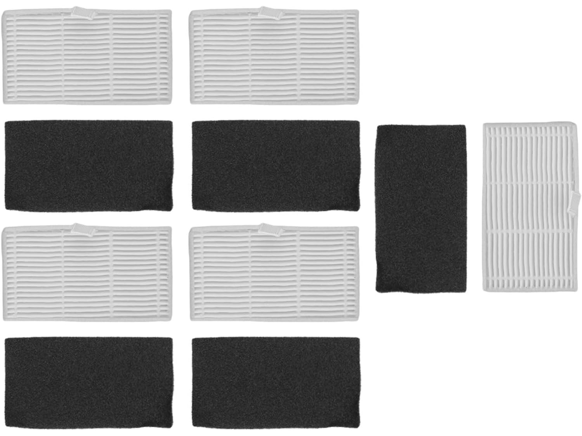 Conjunto De 5 Filtros Laváveis S5 Plus Para Aspirador Robô Alta