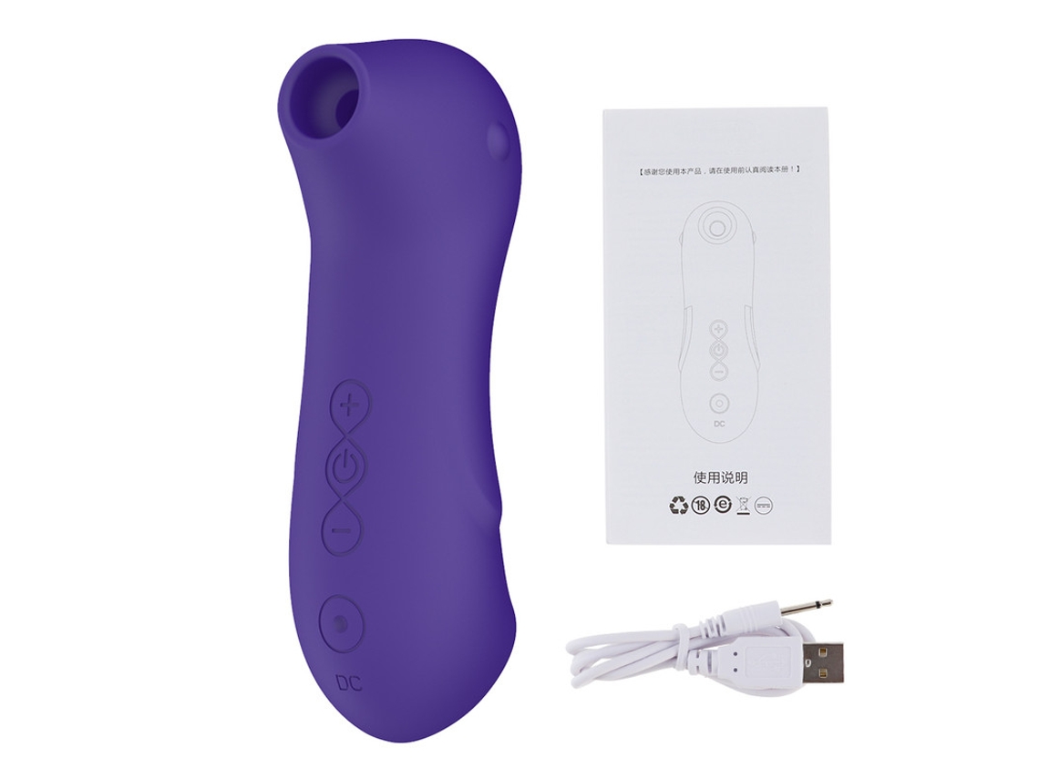 Vibrador De Massagem De Suco De 10 Frequncias Para Mulheres (roxo)