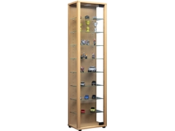 Vitrine de madeira Edana Maxi Vcm com suporte de vidro
