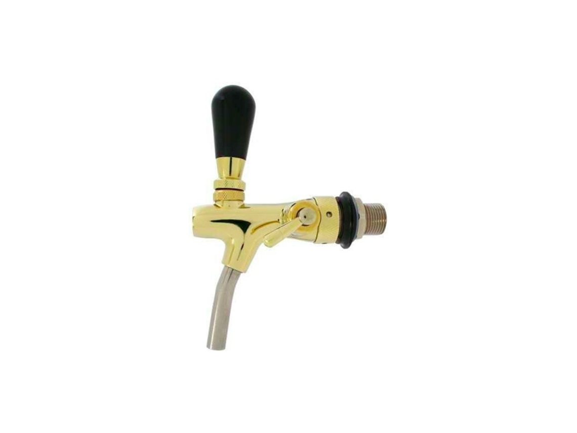 Torneira de Cerveja com Compensador Torneira Cerveja Fecho Automático Ouro Versão de 7 Mm 35 Mm ICH-ZAPFE