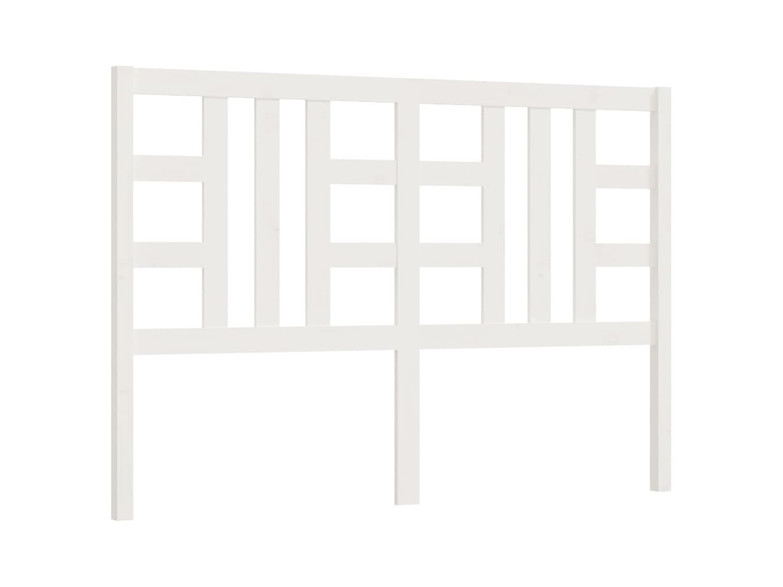 Bed Headboard, Bed Headboards Vidaxl Branco Madeira De Pinho (156 X 100 Cm)