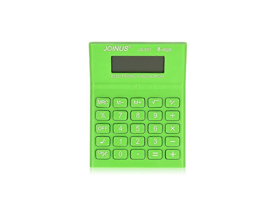 Calculadora Científica Para Testes De Matemática Alimentada Por Bateria Para Alunos Do Ensino Médio/fundamental Verde Slowmoose